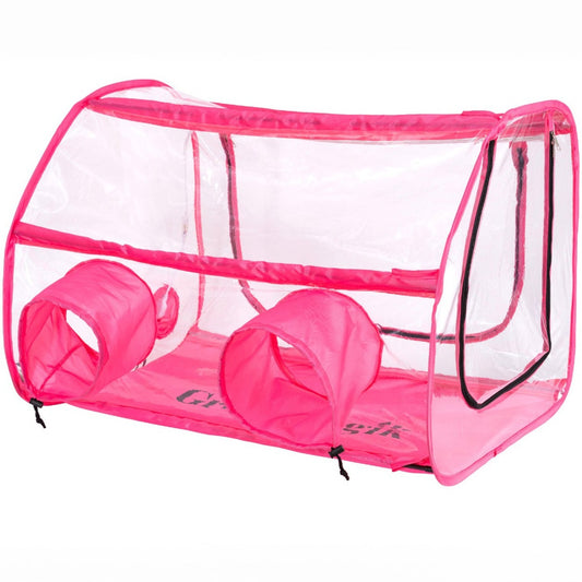 gro magik still air box with led light front angle