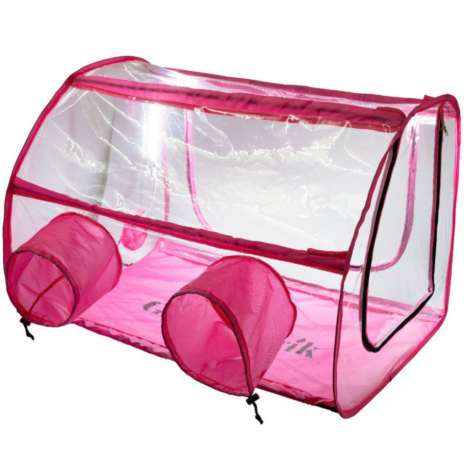 gro magik still air box with led light front angle light turned on