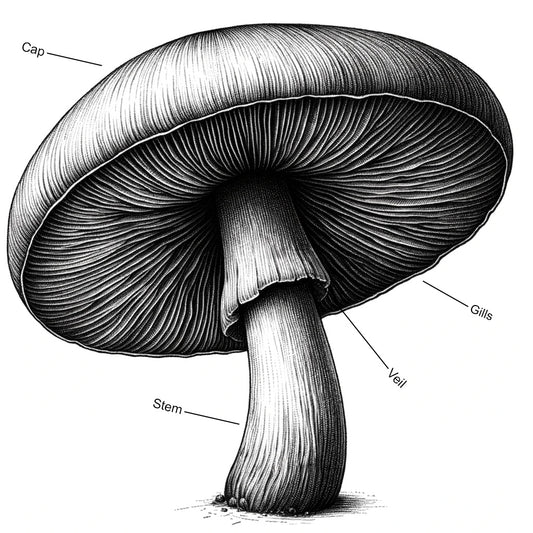Parts of A Mushroom Mushroom Anatomy Explained