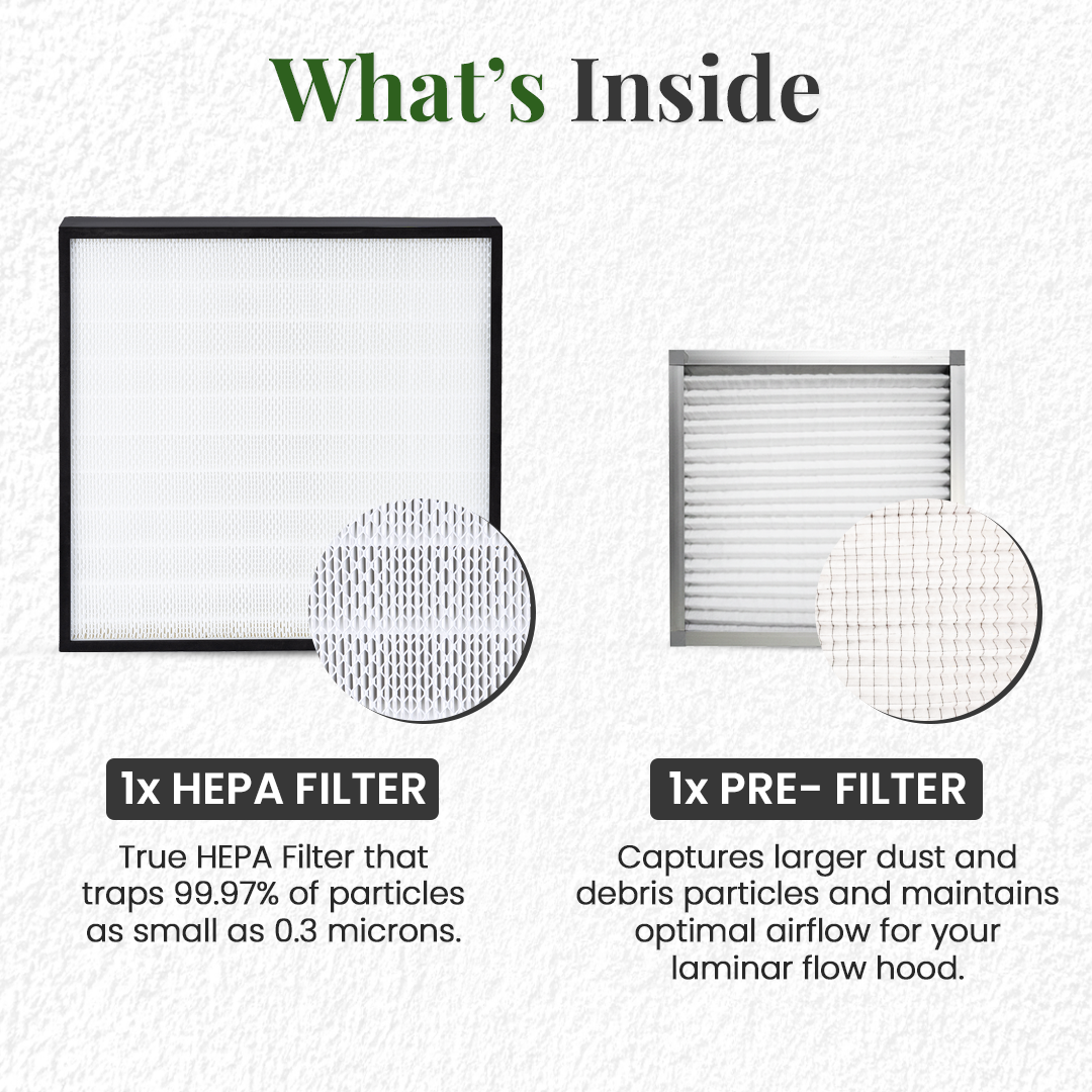 Flowhood Pre-Filter and HEPA FIlter