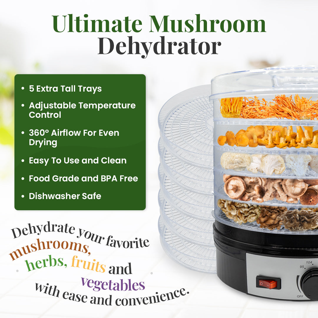 the ultimate mushroom dehydrator