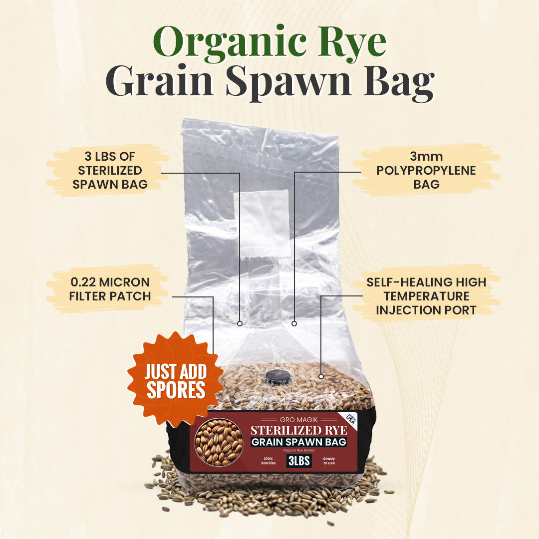 reasons why our grain spawn bag are better