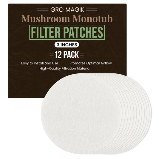 12 pack 3 inch monotub filter discs