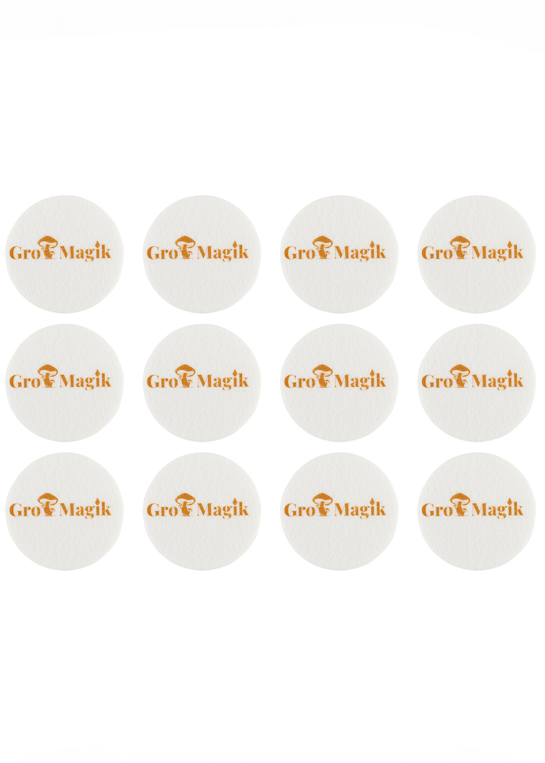 gro magik 12 pack synthetic filter patches