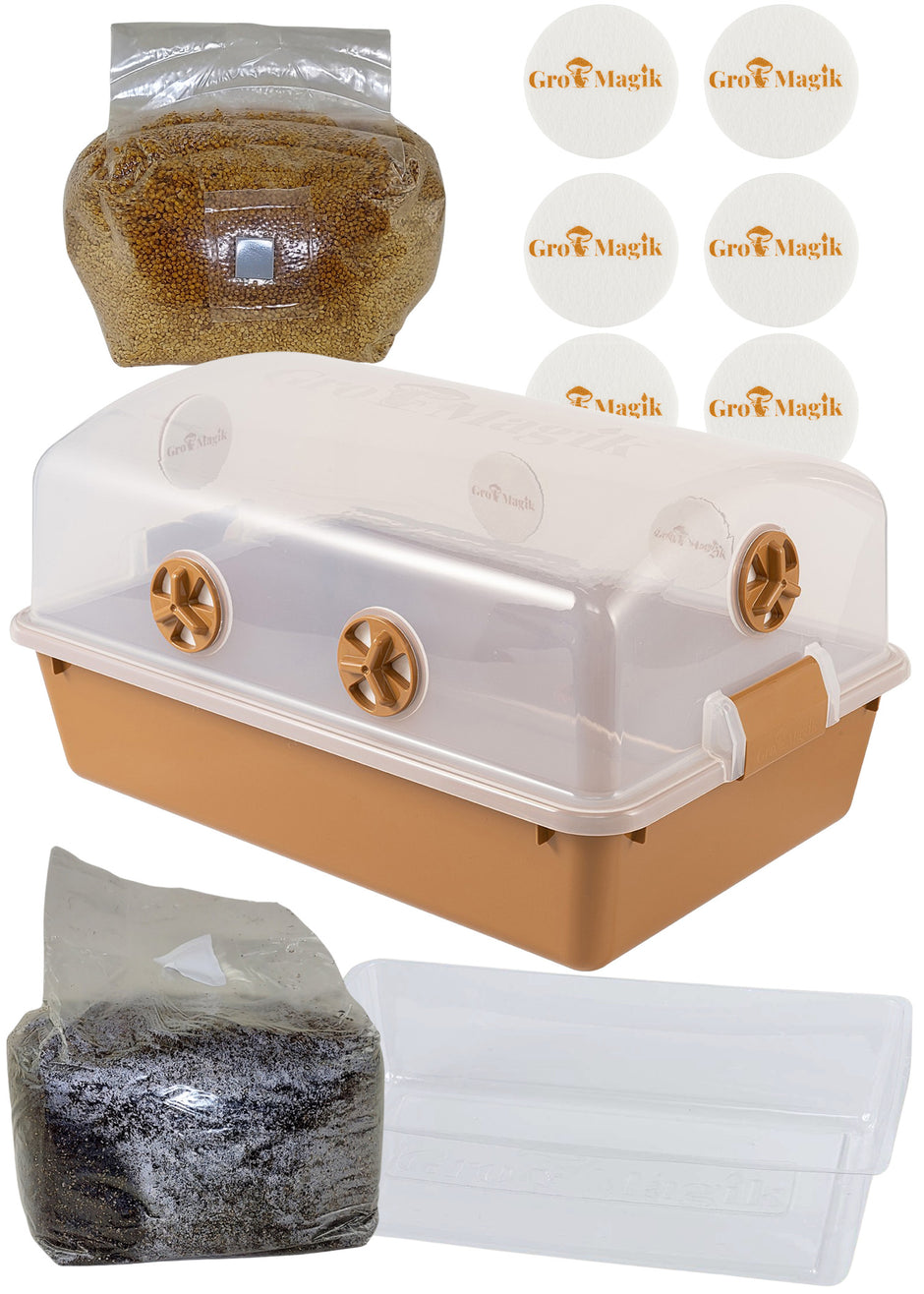 Gro Magik HighYield Mushroom Grow Kits Shroom Growing Supplies